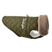 Casaco impermeavel de gola DryPaw Wear  verde