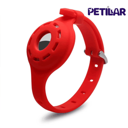 Colar silicone rastreável para pet ProtecPet