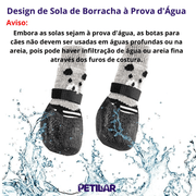 Sapatos para animais de estimação PetStep avisos