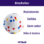 Bola solida resistente a mordidas BiteRoller imagem2
