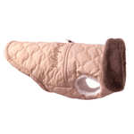 Casaco impermeavel de gola DryPaw Wear  rosa 