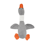Pelúcia duck squeak QuackPlay pato cinza 