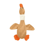 Pelúcia duck squeak QuackPlay pato bege