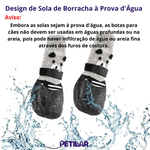 Sapatos para animais de estimação PetStep avisos