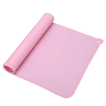 Tapete para tigelas de comida PataLimpa Rosa