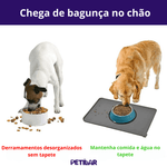 Tapete para tigelas de comida PataLimpa imagem 2
